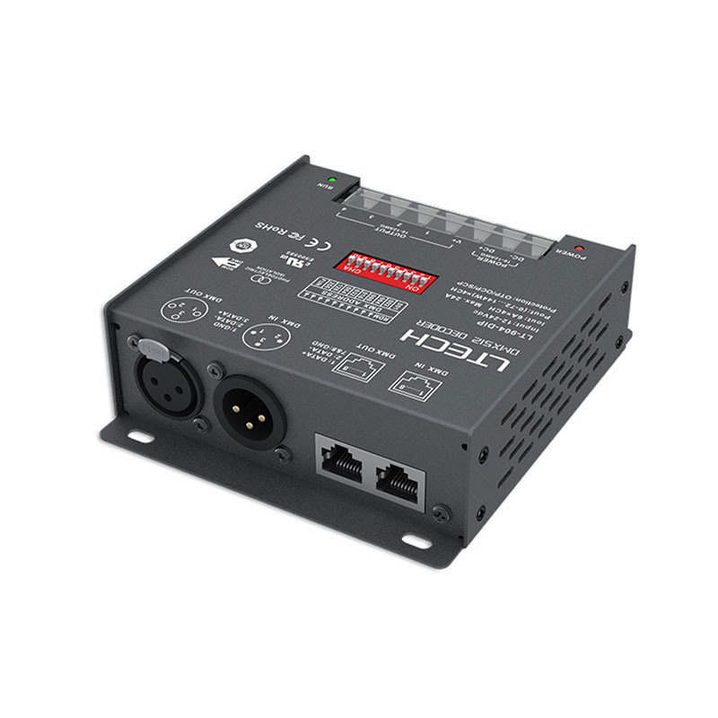 576W 4CH CV DMX Decoder LT-904-DIP 576W 4CH CV DMX Decoder LT-904-DIP